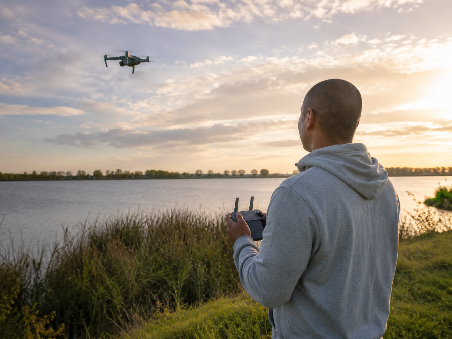 Filmen op locatie bij een recreatiebedrijf